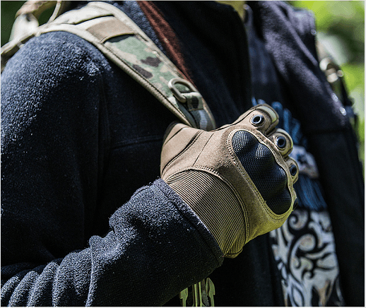 Combat Ready Motorcycle Gloves for Cycling and Shooting Training