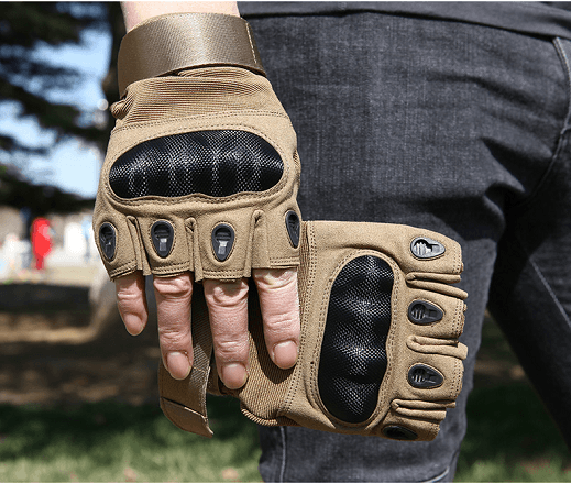 Combat Ready Motorcycle Gloves for Cycling and Shooting Training