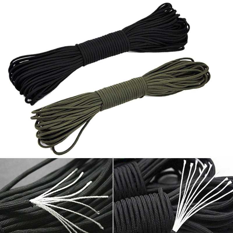 Durable 550 Parachute Cord for Outdoor Adventures - 100 ft