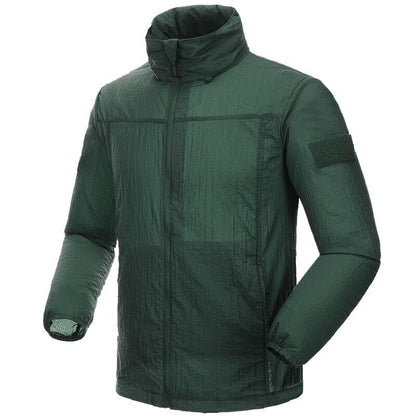 Hooded Sun Protection Jacket for Active Outdoor Sports